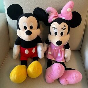 Disney Mickey & Minnie Mouse Stuffies